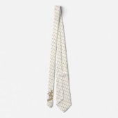 Cravate Planche de surf Surf sur Tan Check Necktie (Dos)