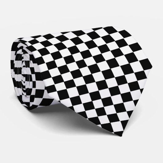 Cravate Plancher Checkered d'OPUS (Roulé)