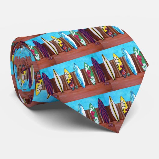 CRAVATE PLANCHES DE SURF (Roulé)