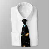 Cravate Planète Pluton WTF!? Drôle de science geek astrono (Attaché)