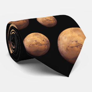 Cravate Planète rouge Mars