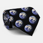 Cravate Planète Terre (Roulé)