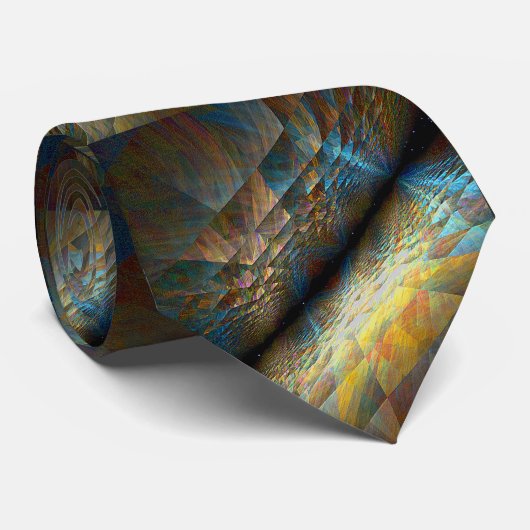 Cravate Plans parallèles (Roulé)