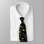 Cravate Plante, Dandellions Motif Spring Art (Attaché)