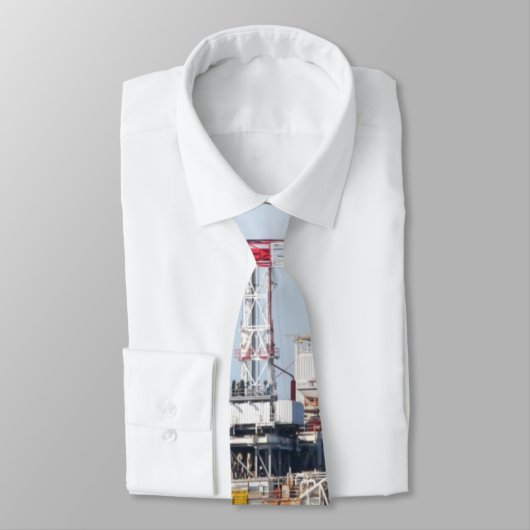 Cravate Plate-forme pétrolière (Attaché)