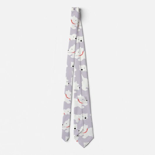 Cravate Playful Westie (Dos)