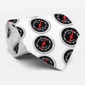 Cravate Plein réservoir, portefeuille vide (Roulé)