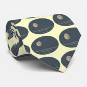 Cravate Pleine lune Robert Browning Citation (Roulé)