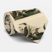 Cravate Plongeur à gorge rouge (Loon) Audubon Birds of Ame (Roulé)