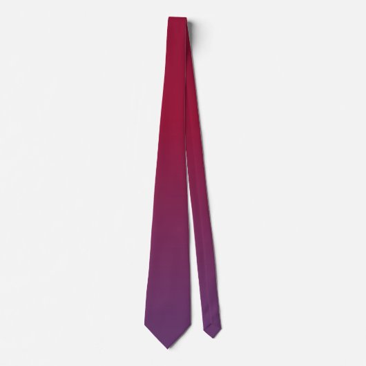 Cravate Plum et ombre bordeaux (Devant)