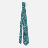 Cravate Plumage bleu - conception de plume cool (Dos)