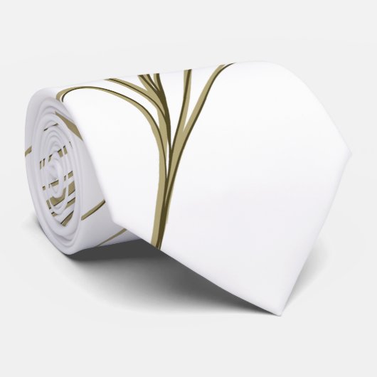 Cravate Plume de paon (Roulé)