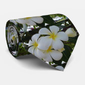 Cravate Plumeria (Roulé)