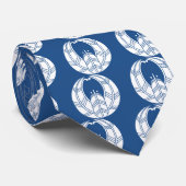 Cravate Plumes de faucon de style Fusen (Roulé)