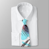 Cravate Plumes de paquetage (Attaché)