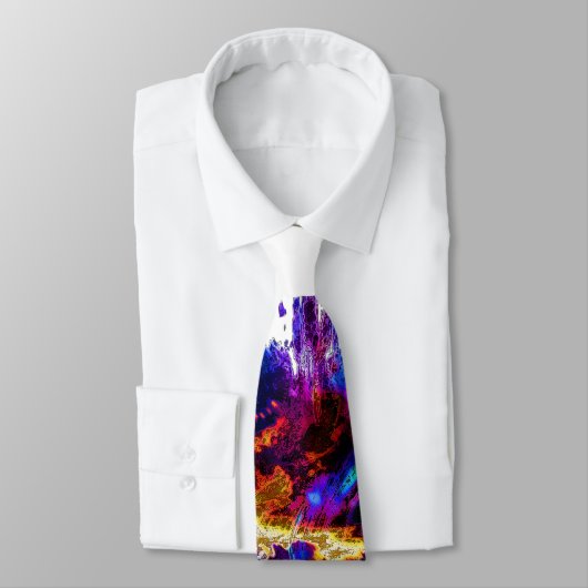 Cravate "Plumes Flash" (Attaché)