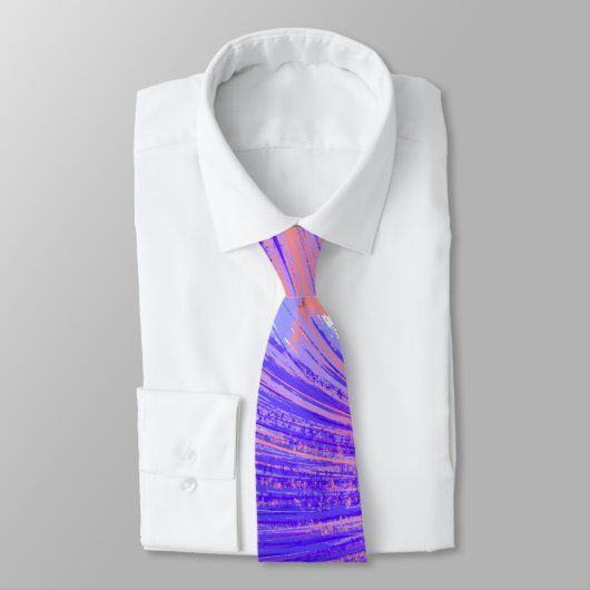 Cravate Plumes Phoenix Abstraites (Attaché)