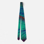 Cravate Plumes Phoenix Abstraites (Dos)