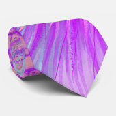 Cravate Plumes Phoenix Abstraites (Roulé)