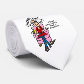 Cravate Plus de numéros qu'un Humour de magazine (Roulé)