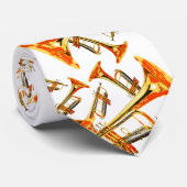 Cravate Plusieurs trompettes (Roulé)