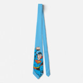 Cravate Poing gauche Superman levé (Devant)