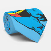 Cravate Poing gauche Superman levé (Roulé)
