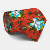 Cravate Poinsettia (Roulé)