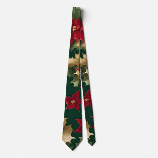 Cravate poinsettias galore tie