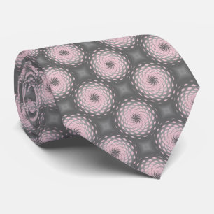 Cravate Point Motif rose Twirl