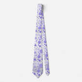 Cravate Point Polka Soleil Violet (Devant)