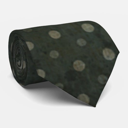 Cravate Pointe foncée grungy (Roulé)