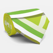 Cravate Pointes de chaux funky (Roulé)