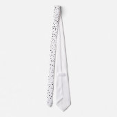Cravate Points blancs et noirs (Dos)