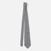 Cravate Points blancs sur gris (Dos)