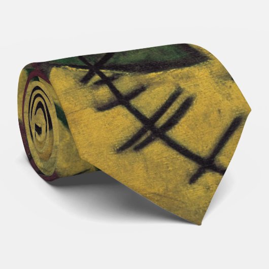 Cravate Points de Wassily Kandinsky, Expressionnisme Vinta (Roulé)