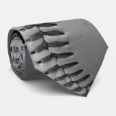 Cravate Points noirs et blancs de base-ball (Roulé)