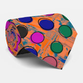 Cravate Points rétro (Roulé)