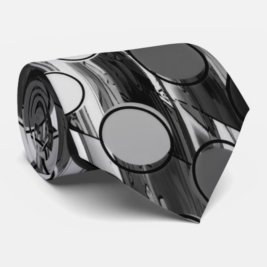 Cravate Points rétro (Roulé)