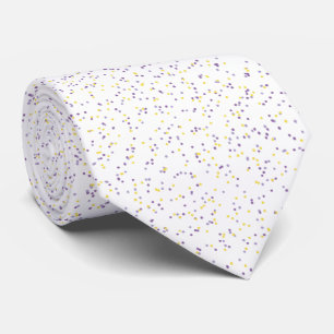 Cravate Points Spectaculés Lavender Lemonade