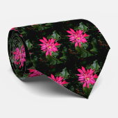 Cravate Pointsettia 5 (Roulé)