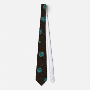 Cravate Pois Brown