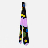 Cravate Pois coloré (Dos)