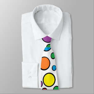 Cravate Pois coloré