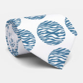 Cravate Pois d'impression Zebra (Roulé)