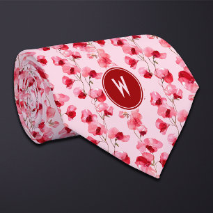 Cravate Pois doux carlet Floral