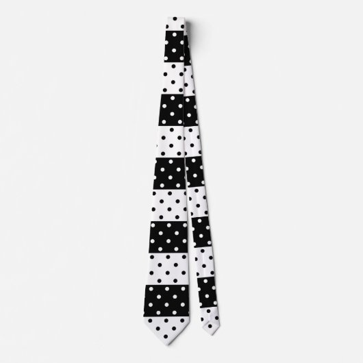 Cravate Pois monochrome (Devant)