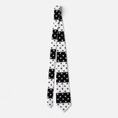 Cravate Pois monochrome (Dos)