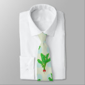 Cravate Pois Motif Radish (Attaché)