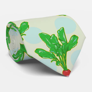 Cravate Pois Motif Radish